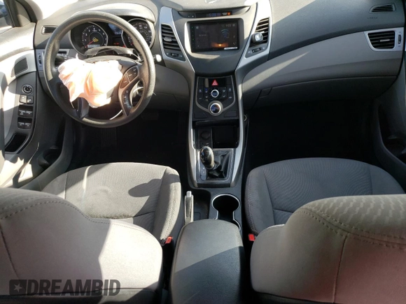 2015 Hyundai Elantra SE with VIN 5NPDH4AE0FH642273, listed as a Copart auction lot 51310985 with 109,615 mi miles and Salvage Title. Bid and sale history available at carsss.com. Image 8.