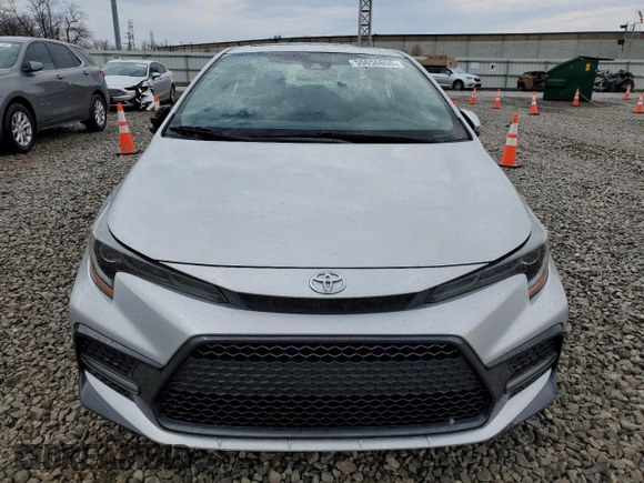 2022 Toyota Corolla SE with VIN 5YFP4MCE8NP102564, listed as a Copart auction lot 50650805 with 41,353 mi miles and Salvage Title. Bid and sale history available at carsss.com. Image 5.