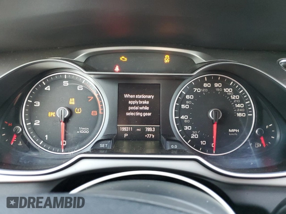 2013 Audi allroad Premium Plus with VIN WA1UFAFL4DA174588, listed as a Copart auction lot 78888364 with 199,311 mi miles and Salvage Title. Bid and sale history available at carsss.com. Image 9.