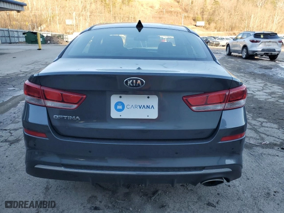 2019 Kia Optima LX with VIN 5XXGT4L36KG379171, listed as a Copart auction lot 42914355 with 48,028 mi miles and Salvage Title. Bid and sale history available at carsss.com. Image 6.