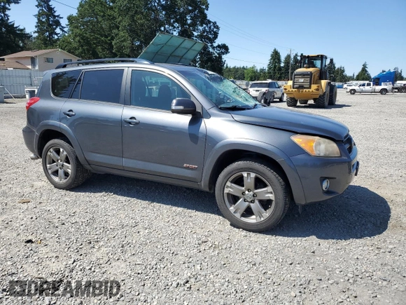 2011 Toyota RAV4 Sport with VIN JTMRF4DV7B5037314, listed as a Copart auction lot 59550115 with 92,182 mi miles and Salvage title. Bid and sale history available at DreamBid. Image 4.
