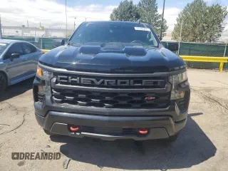2022 Chevrolet Silverado 1500 Custom Trail Boss with VIN 3GCPDCEK4NG669261, listed as a Copart auction lot 53146265 with 34,612 mi miles and Salvage Title. Bid and sale history available at carsss.com. Image 5.