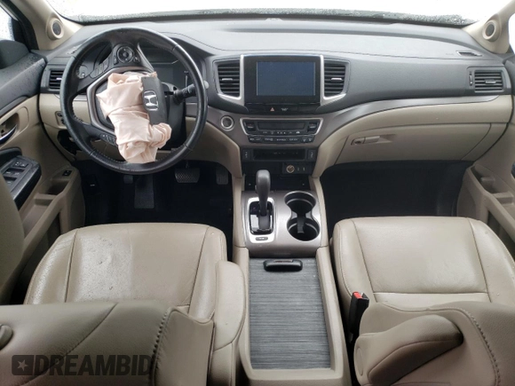 2016 Honda Pilot EX-L with VIN 5FNYF5H79GB030321, listed as a Copart auction lot 45589745 with Not Provided miles and Salvage Title. Bid and sale history available at DreamBid. Image 8.