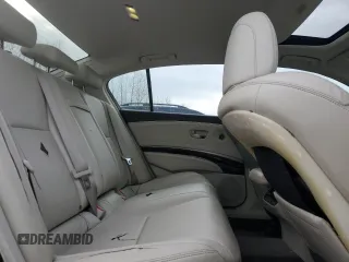 2014 Acura RLX Advance Pkg with VIN JH4KC1F91EC003618, listed as a Copart auction lot 46233885 with 75,361 mi miles and Clean Title. Bid and sale history available at carsss.com. Image 10.