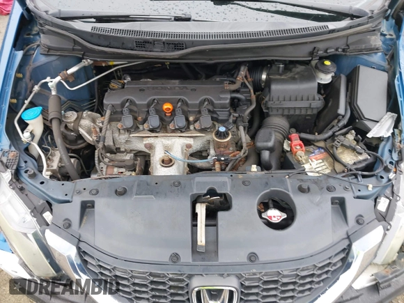 2013 Honda Civic LX with VIN 2HGFB2F55DH603354, listed as a IAAI auction lot 42154981 with 150,007 mi miles and . Bid and sale history available at DreamBid. Image 10.