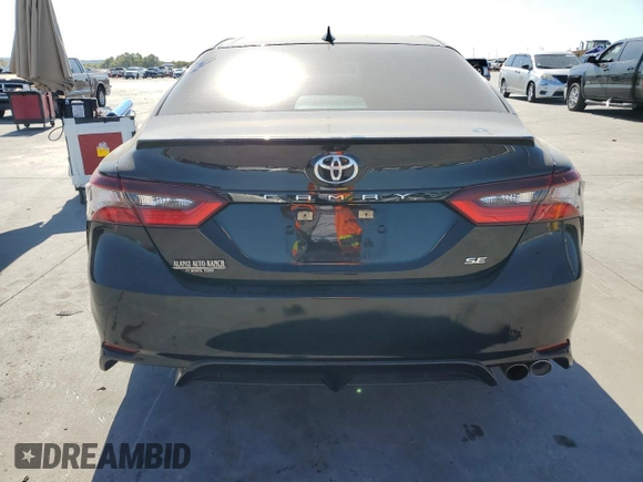 2021 Toyota Camry SE Nightshade with VIN 4T1G11AK9MU537168, listed as a Copart auction lot 77656134 with 78,594 mi miles and Salvage Title. Bid and sale history available at carsss.com. Image 6.