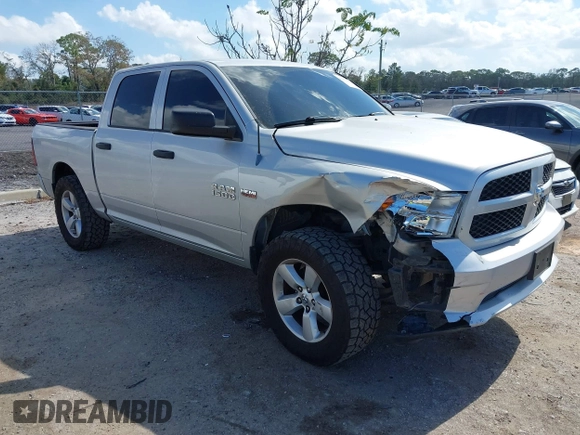 2013 Ram 1500 Express with VIN 1C6RR7KT5DS687555, listed as a IAAI auction lot 41571512 with 143,086 mi miles and . Bid and sale history available at DreamBid. Image 1.