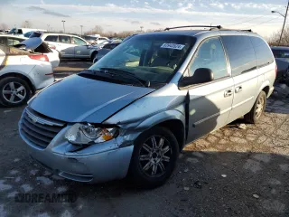 2006 Chrysler Town & Country LWB Touring with VIN 2A4GP54L16R608968, listed as a Copart auction lot 88060355 with 180,276 mi miles and Non Repairable. Bid and sale history available at carsss.com. Image 1.