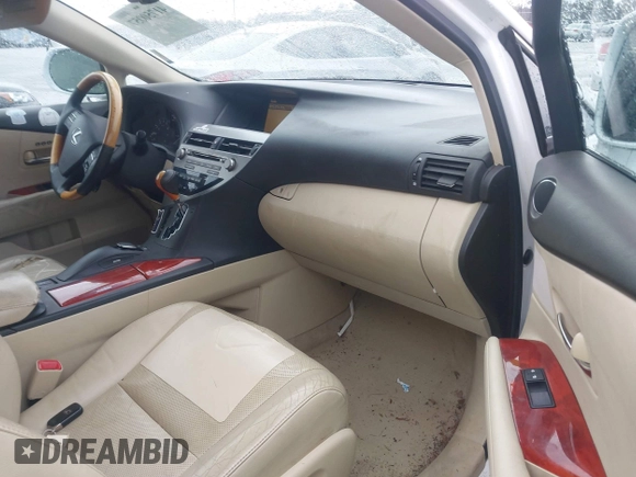 2010 Lexus RX with VIN 2T2BK1BA1AC042713, listed as a IAAI auction lot 41750057 with 193,495 mi miles. Bid and sale history available at carsss.com. Image 5.