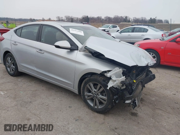 2017 Hyundai Elantra SE z VIN 5NPD84LF1HH166995, wystawiony jako IAAI lot #41511180 z przebiegiem 76 739 mil mil oraz . Historia ofert i sprzedaży dostępna na DreamBid. Obrazek 1.