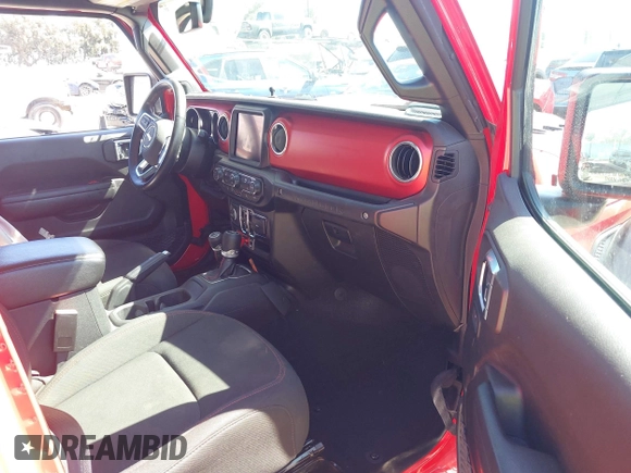2022 Jeep Wrangler Unlimited Rubicon с VIN 1C4HJXFN5NW129979, выставлен на аукционе IAAI как лот 41725512 с пробегом 36 578 миль миль и . История ставок и продаж доступна на DreamBid. Изображение 5.