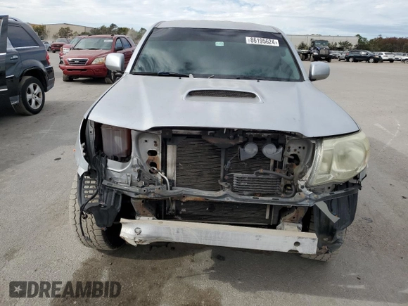 2010 Toyota Tacoma PreRunner with VIN 3TMJU4GN2AM109527, listed as a Copart auction lot 86195624 with 179,418 mi miles and Non repairable. Bid and sale history available at DreamBid. Image 5.