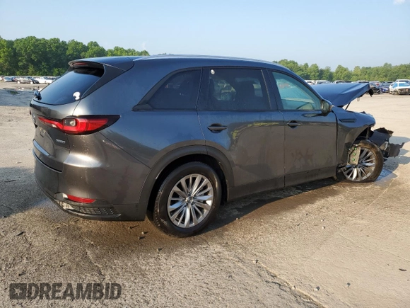2024 Mazda CX-90 Preferred Plus with VIN JM3KKCHD2R1120585, listed as a Copart auction lot 59357025 with 39,616 mi miles and Salvage title. Bid and sale history available at DreamBid. Image 3.