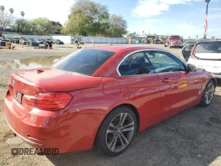 2017 BMW 4 Series 430i with VIN WBA4U7C36H5H20468, listed as a Copart auction lot 45964685 with 51,322 mi miles and Salvage title. Bid and sale history available at DreamBid. Image 3.