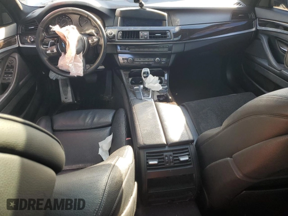 2014 BMW 5 Series 535i with VIN WBA5B1C56EDZ37168, listed as a Copart auction lot 42676905 with Not Provided miles and Salvage Title. Bid and sale history available at DreamBid. Image 8.