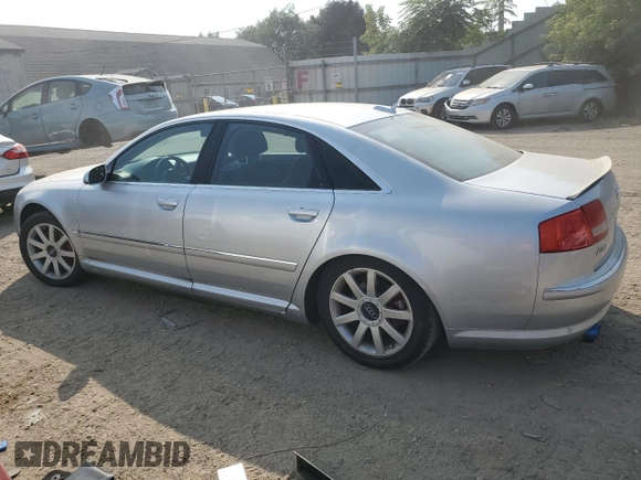 2005 Audi A8 4.2L z VIN WAULL44E55N010807, wystawiony jako Copart lot #70617494 z przebiegiem Nie podano mil oraz Czysty tytuł • Clean title. Historia ofert i sprzedaży dostępna na DreamBid. Obrazek 2.