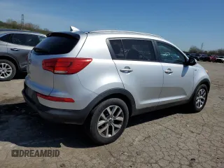2015 Kia Sportage LX with VIN KNDPBCAC1F7719731, listed as a Copart auction lot 54500795 with 162,287 mi miles and Clean Title. Bid and sale history available at carsss.com. Image 3.