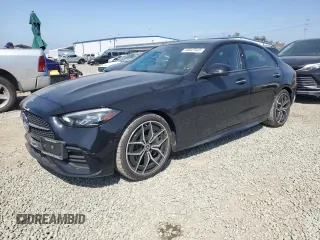 2023 Mercedes-Benz C C 300 with VIN W1KAF4GB9PR137368, listed as a Copart auction lot 49847045 with 18,452 mi miles and Salvage Title. Bid and sale history available at carsss.com. Image 1.