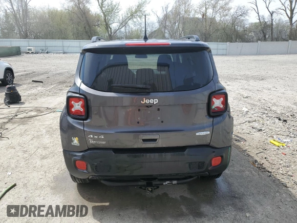 2018 Jeep Renegade Latitude with VIN ZACCJBBB6JPJ32919, listed as a Copart auction lot 54536315 with 106,293 mi miles and Clean Title. Bid and sale history available at carsss.com. Image 6.