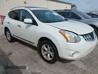 2011 Nissan Rogue SV with VIN JN8AS5MT8BW155447, listed as a IAAI auction lot 41810795 with 173,874 mi miles. Bid and sale history available at carsss.com. Image 1.