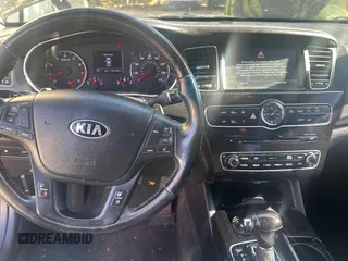 2015 Kia Cadenza Premium with VIN KNALN4D78F5169611, listed as a Copart auction lot 80753424 with 102,146 mi miles and Clean Title. Bid and sale history available at carsss.com. Image 9.