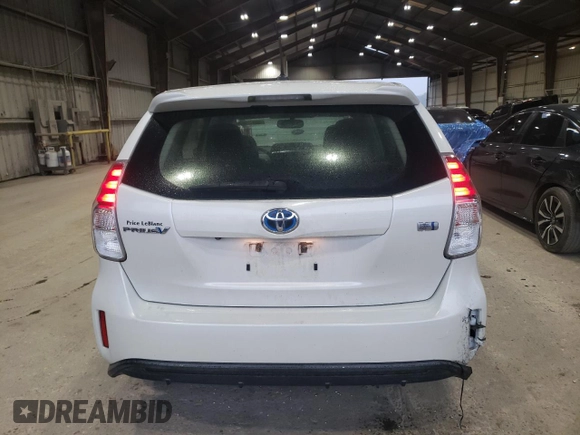 2017 Toyota Prius Two with VIN JTDZN3EU7HJ058991, listed as a Copart auction lot 55172865 with 90,989 mi miles and Salvage Title. Bid and sale history available at DreamBid. Image 6.
