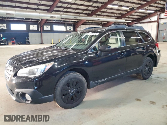 2015 Subaru Outback Premium with VIN 4S4BSAFC2F3304346, listed as a Copart auction lot 49284015 with 104,413 mi miles and Non Repairable. Bid and sale history available at DreamBid. Image 1.