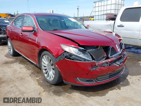 2013 Lincoln MKS with VIN 1LNHL9DK2DG610615, listed as a IAAI auction lot 41848247 with 46,832 mi miles and . Bid and sale history available at DreamBid. Image 1.