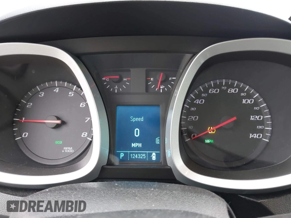 2010 Chevrolet Equinox LT w/1LT with VIN 2CNALDEW9A6362381, listed as a IAAI auction lot 41701019 with 124,325 mi miles. Bid and sale history available at carsss.com. Image 7.