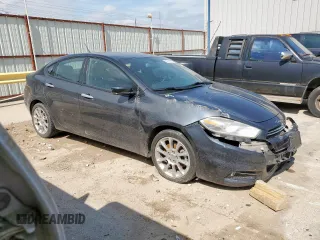 2013 Dodge Dart Limited z VIN 1C3CDFCAXDD711670, wystawiony jako Copart lot #55261695 z przebiegiem 113 143 mil mil oraz Szkoda całkowita • Salvage title. Historia ofert i sprzedaży dostępna na DreamBid. Obrazek 4.