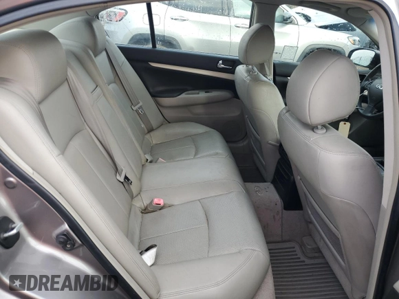 2007 Infiniti G35 Journey with VIN JNKBV61E67M701960, listed as a Copart auction lot 79696094 with 170,233 mi miles and Salvage Title. Bid and sale history available at DreamBid. Image 10.
