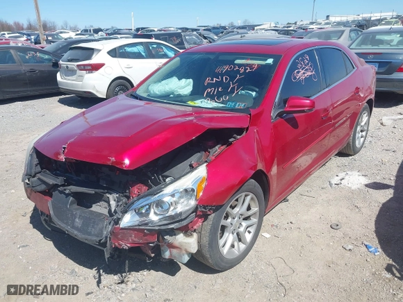 2014 Chevrolet Malibu LT with VIN 1G11C5SL4EF202921, listed as a IAAI auction lot 41902829 with 166,257 mi miles. Bid and sale history available at carsss.com. Image 2.
