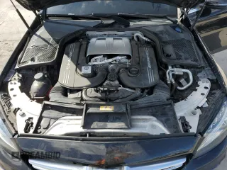 2017 Mercedes-Benz C 63 S AMG with VIN 55SWF8HB1HU183241, listed as a Copart auction lot 65524854 with 80,709 mi miles and Salvage title. Bid and sale history available at DreamBid. Image 12.