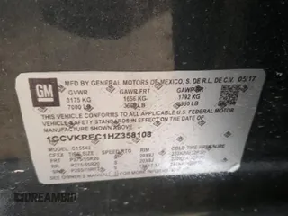 2017 Chevrolet Silverado 1500 LT with VIN 1GCVKREC1HZ358108, listed as a Copart auction lot 54354655 with 135,894 mi miles and Salvage Title. Bid and sale history available at DreamBid. Image 13.