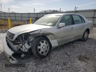 2003 Lexus LS 430 with VIN JTHBN30F530101697, listed as a Copart auction lot 48153815 with 123,414 mi miles and Salvage Title. Bid and sale history available at DreamBid. Image 1.