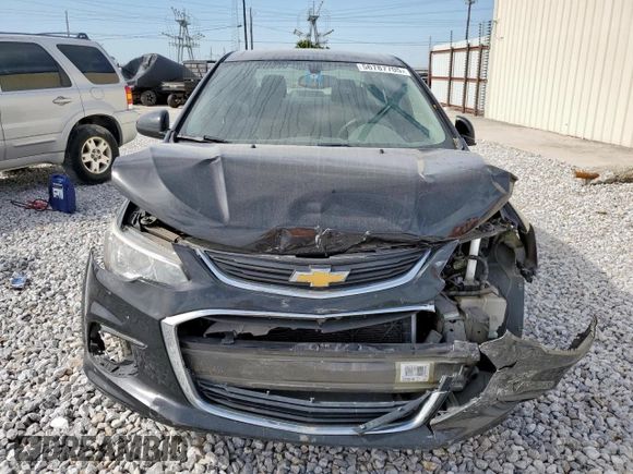 2017 Chevrolet Sonic LT with VIN 1G1JD5SH2H4176859, listed as a Copart auction lot 56787705 with 98,921 mi miles and Salvage title. Bid and sale history available at DreamBid. Image 5.
