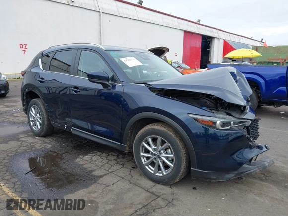 2022 Mazda CX-5 2.5 S Preferred Package with VIN JM3KFBCM6N0602773, listed as a IAAI auction lot 41762571 with 49,121 mi miles. Bid and sale history available at carsss.com. Image 1.