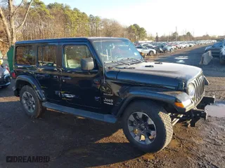 2020 Jeep Wrangler Unlimited North Edition with VIN 1C4HJXEN4LW157514, listed as a IAAI auction lot 40942133 with 32,980 mi miles. Bid and sale history available at carsss.com. Image 13.