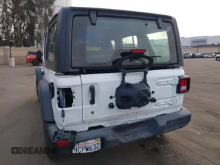 2022 Jeep Wrangler Unlimited Sport with VIN 1C4HJXDNXNW253510, listed as a IAAI auction lot 41461051 with 32,571 mi miles and . Bid and sale history available at DreamBid. Image 6.
