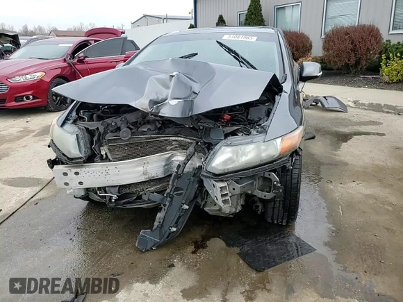 2012 Honda Civic EX with VIN 19XFB2F82CE026088, listed as a Copart auction lot 51081985 with Not Provided miles and Non Repairable. Bid and sale history available at DreamBid. Image 14.
