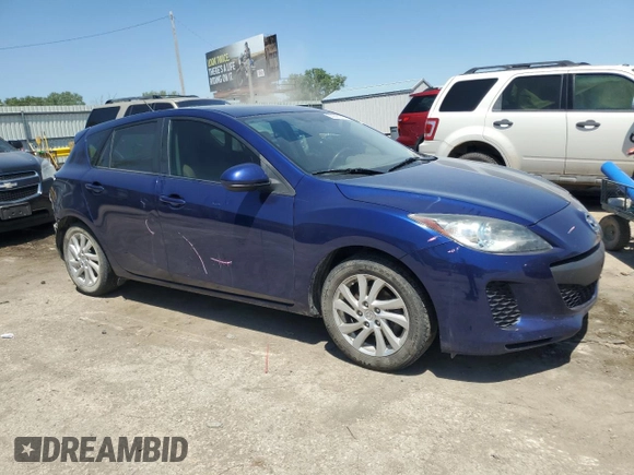 2012 Mazda 3 i Grand Touring z VIN JM1BL1M77C1659124, wystawiony jako Copart lot #56943355 z przebiegiem 105 465 mil mil oraz Szkoda całkowita • Salvage title. Historia ofert i sprzedaży dostępna na DreamBid. Obrazek 4.