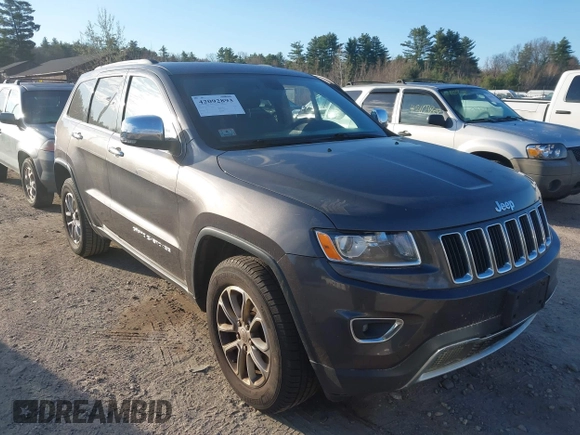 2015 Jeep Grand Cherokee Limited with VIN 1C4RJFBG8FC638117, listed as a IAAI auction lot 42092893 with 198,990 mi miles. Bid and sale history available at carsss.com. Image 13.
