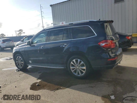 2015 Mercedes-Benz GL-Class GL 450 with VIN 4JGDF6EE7FA517477, listed as a Copart auction lot 78197614 with 131,613 mi miles and Non Repairable. Bid and sale history available at carsss.com. Image 2.