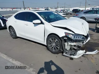 2015 Acura TLX with VIN 19UUB1F39FA024188, listed as a IAAI auction lot 41625709 with 1 mi miles. Bid and sale history available at carsss.com. Image 1.
