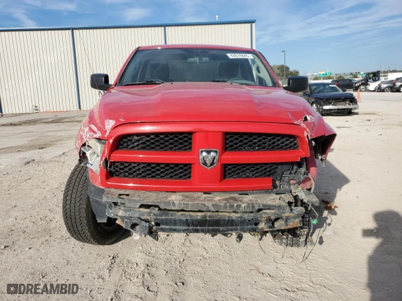 2012 Ram 1500 Express with VIN 3C6JD7AT3CG237549, listed as a Copart auction lot 42876845 with 121,131 mi miles and Salvage Title. Bid and sale history available at carsss.com. Image 5.
