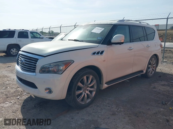 2014 Infiniti QX80 z VIN JN8AZ2NE4E9061997, wystawiony jako IAAI lot #42004389 z przebiegiem 191 814 mil mil oraz . Historia ofert i sprzedaży dostępna na DreamBid. Obrazek 17.