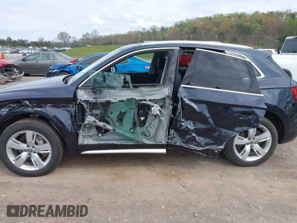 2019 Audi Q5 Premium Plus with VIN WA1BNAFY9K2144483, listed as a IAAI auction lot 41898239 with 54,676 mi miles. Bid and sale history available at carsss.com. Image 6.