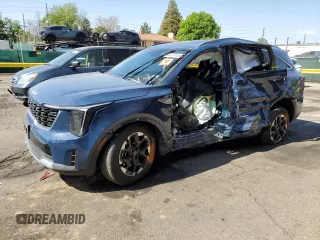 2024 Kia Sorento S with VIN 5XYRLDJC5RG256740, listed as a Copart auction lot 58207455 with 27,482 mi miles and Salvage title. Bid and sale history available at DreamBid. Image 1.