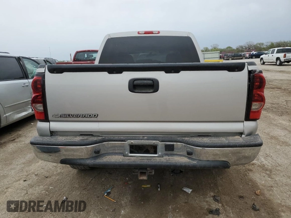 2006 Chevrolet Silverado 1500 LT1 with VIN 2GCEC13Z861261192, listed as a Copart auction lot 51108145 with 150,890 mi miles and Salvage Title. Bid and sale history available at DreamBid. Image 6.