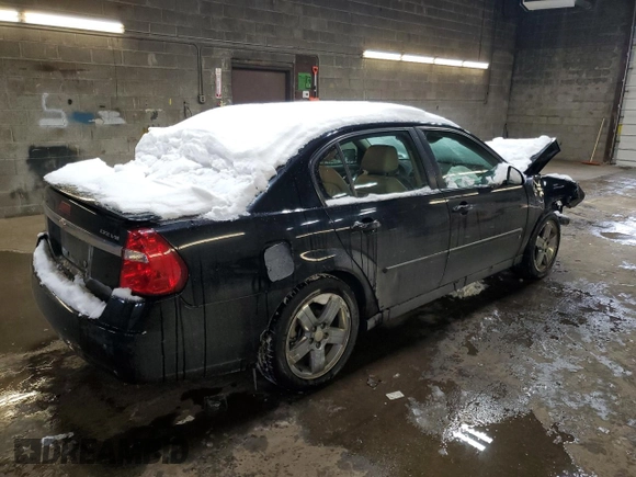 2006 Chevrolet Malibu LTZ with VIN 1G1ZU53806F159559, listed as a Copart auction lot 46509955 with 138,089 mi miles and Salvage Title. Bid and sale history available at DreamBid. Image 3.